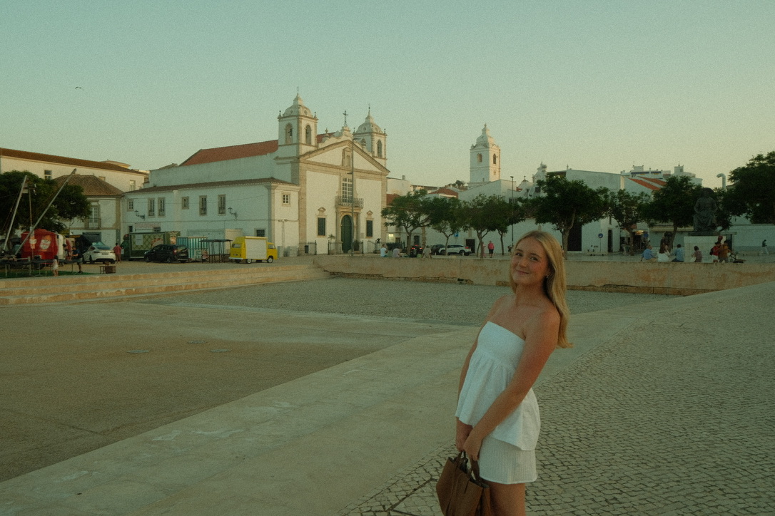 Georgie Anne Bickerton on her travels in Lagos, Portugal